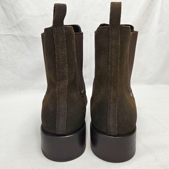 Thursday Boot Co. Duchess Dark Brown Suede Ankle Boots Women's Size US 9.5- NEW - Picture 4 of 9